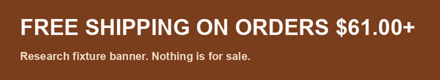 Shipping offer banner